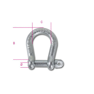 8028-K LIFT.BOW SHACKLES GR.4