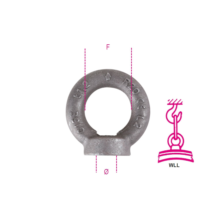 8042EN-K LIFTING EYE NUTS