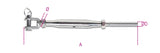 8210FTP M12-RIGGING SCREWS