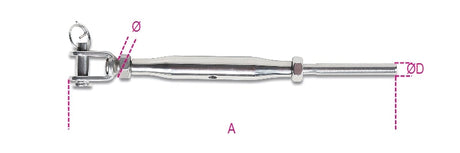 8210FTP M10-RIGGING SCREWS