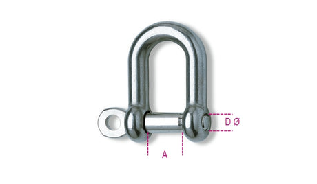 8225 10-STRAIGHT SHACKLES