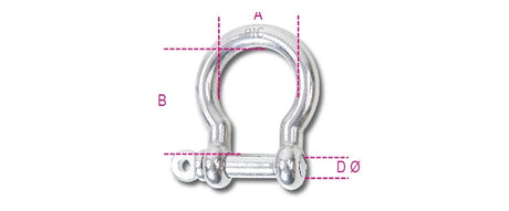 8228 10-BOW SHACKLES
