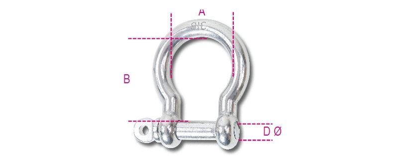 8228 10-BOW SHACKLES
