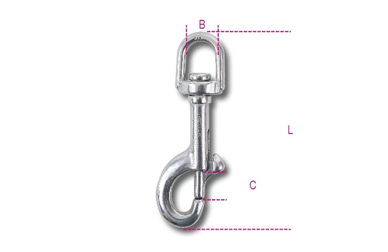 8264 12-SWIVEL HOOKS