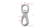 8267 10-SPRING EYE HOOK+SWIVEL & LATCHE