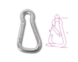 8276 8X80-ASYMMETRIC CARABINE HOOKS