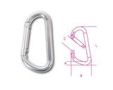 8278 10X100-TRAPEZOIDAL CARABINE HOOKS