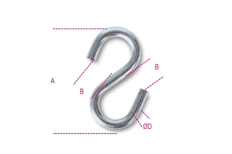8282S 3-S-HOOKS, SYMMETRIC