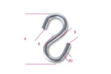 8282S 3-S-HOOKS, SYMMETRIC