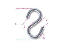 8282S 3-S-HOOKS, SYMMETRIC