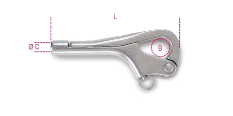 8284 8-PELICAN HOOKS