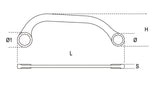 83AS 9/16X5/8-HALF-MOON RING WRENCHES
