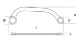 83AS 3/4X7/8-HALF-MOON RING WRENCHES