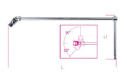 852 1/4-BIT HOLDER - ARTICULATED T HANDLE