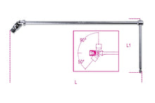 852 1/4-BIT HOLDER - ARTICULATED T HANDLE