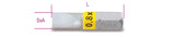 860LP 0,5X3-BITS FOR SLOTTED HEAD SCREWS