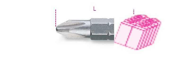 861PH/C 0-BITS FOR CROSS HEAD PH SCREWS