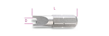861SP 4-BITS FOR SPANNER SCREWS