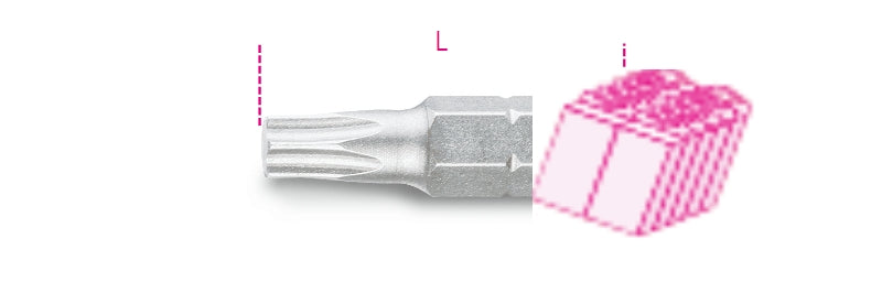 861TX/C 10-BITS FOR TORX® HEAD SCREWS