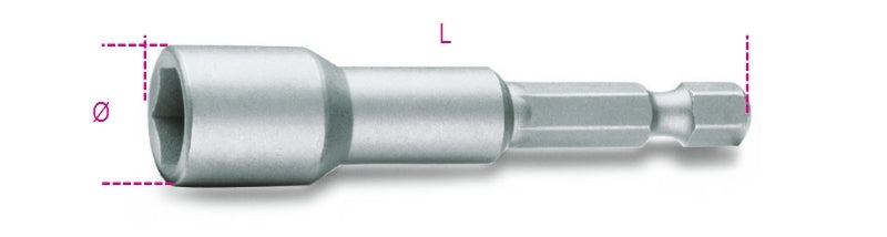 862F 10-MAGNETIC BITS HEXAGON SOCKETS