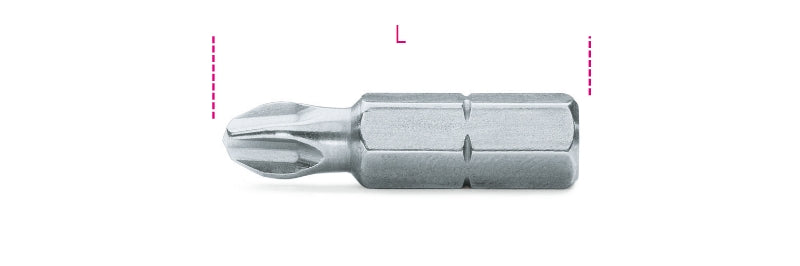 866PH 1-BITS FOR CROSS HEAD PH SCREWS
