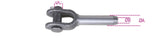 8709N 10-SWAGE SOCKETS, OPEN, BLACK