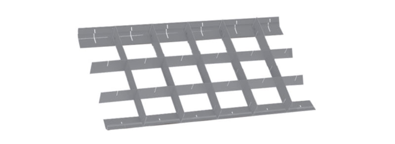 8889C2/7-CROSS PARTITIONS
