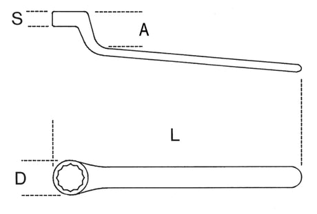 89MQ 24-SINGLE RING WRENCHES 1000V