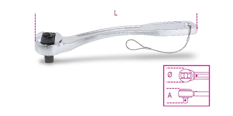 900E-HS/55-1/4 REVERSIBLE RATCHETS