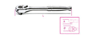 900M/55-1/4" REVER.RATCHET METAL HANDLE