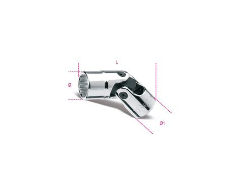 910B/SN 10-SWIVEL END BI-HEX SOCKETS