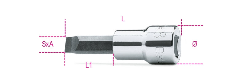 910LP 1X5,5-SOCKET DRIVERS SLOTTED HEAD