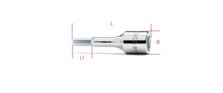 910ME 10-SOCKET DRIVERS FOR HEXA. SCREWS