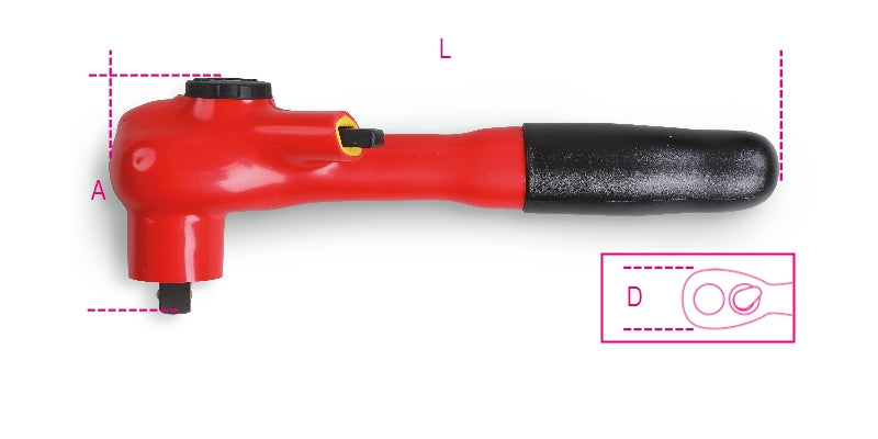 910MQ/55-3/8” DRIVE REVERSIBLE RATCHET