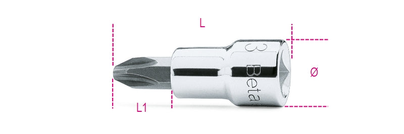 910PH 1-SOCKET DRIVERS FOR CROSS HEAD PH