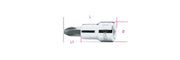 910PH 1-SOCKET DRIVERS FOR CROSS HEAD PH
