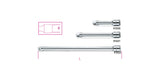 910/21-3/8" DRIVE EXTENSION BARS