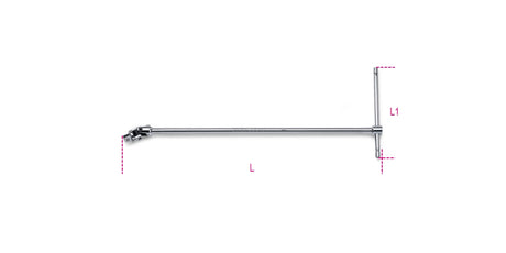 910/40-3/8" DRIVE SWIVEL T-HANDLE