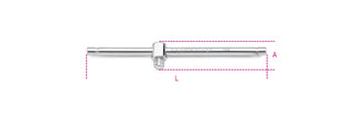 910/42-3/8" DRIVE SLIDING T-HANDLE