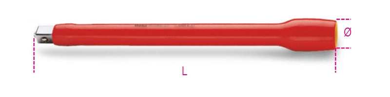 920MQ/22-1/2 SQUARE DRIVE EXTENS. BAR