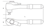 920MQ/55A-1/2 SQUARE DRIVE REVERSIBLE