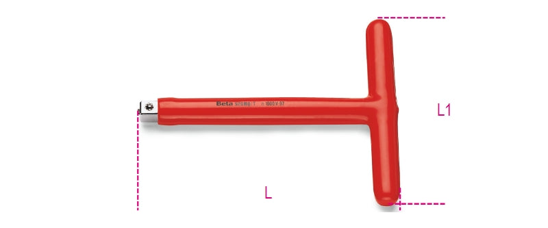 920MQ/T-1/2" SQUARE DRIVE T-HANDLE