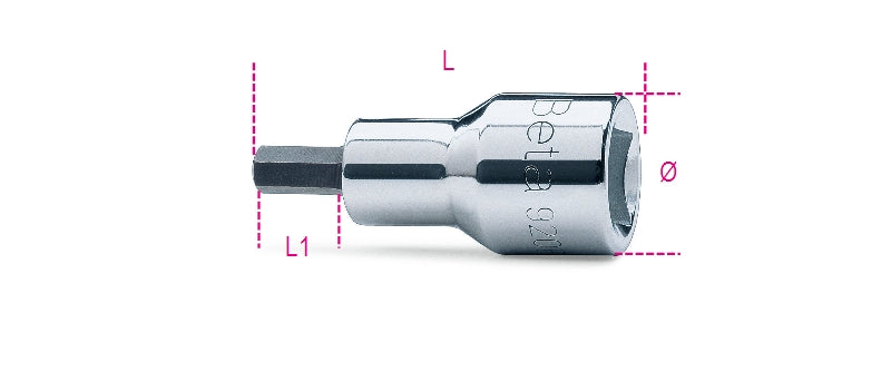 920PE-AS 1/8-SOCKET DRIVERS FOR HEXAGON