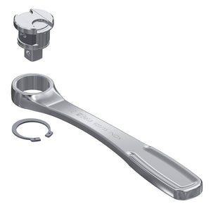 920/55 INOX-1/2 DRIVE REVERSIBLE RATCHET