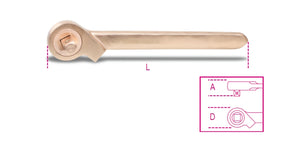 921BA/50-SPARK PROOF SQUARE RATCHET