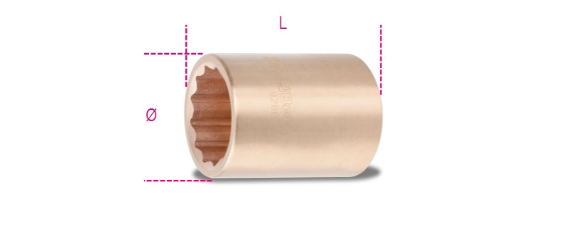 926BA 22-SPARK-PROOF BI-HEX SOCKETS