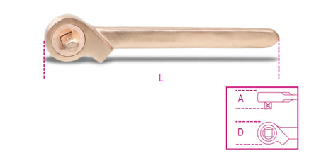 926BA/50-SPARKPROOF DRIVE RATCHET