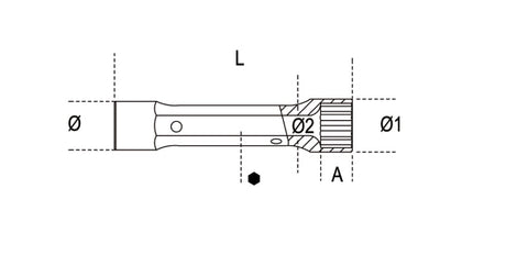 930 10X11-BI-HEX TUBULAR SOCKET WRENCHES