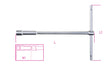 949 17-DEEP T-HANDLE SOCKET WRENCHES