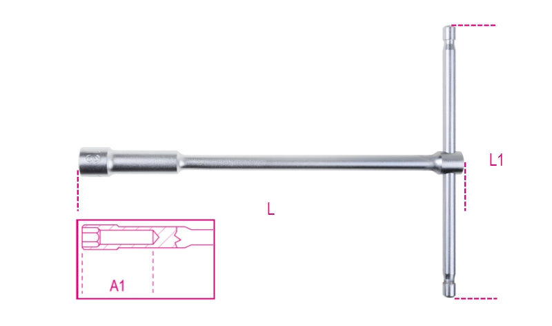 949 17-DEEP T-HANDLE SOCKET WRENCHES